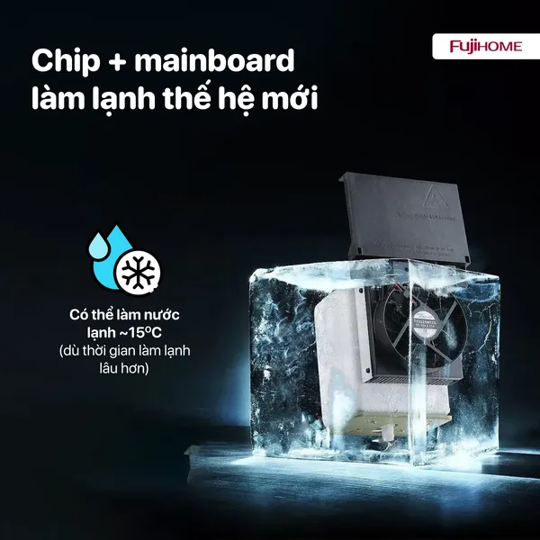 Cây Nước Nóng Lạnh Bình Âm Cao Cấp Fujihome WD211UE