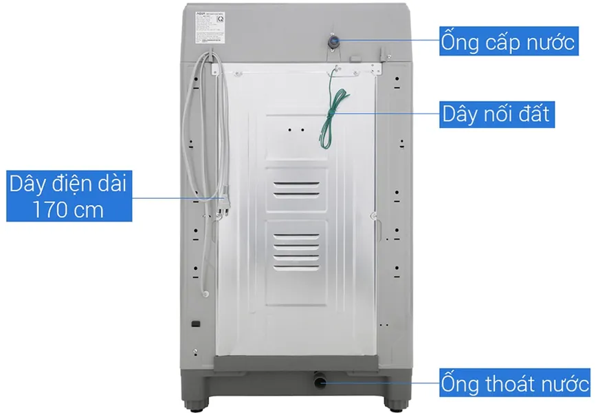 Máy Giặt Aqua 9 Kg AQW-S90CT (H2)