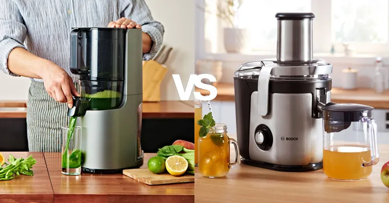 So sánh máy ép chậm và máy ép nhanh: Nên chọn loại nào?