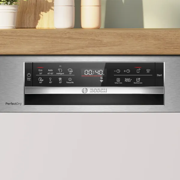 Máy Rửa Chén Bán Âm Bosch SMI6ZCS16E Series 6 - Xuất Xứ Đức