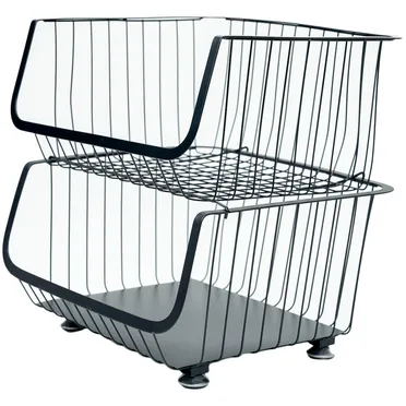 Bộ rổ kim loại 2 tầng ECORS02A 1