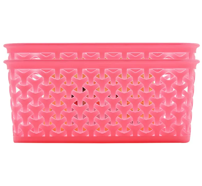 Rổ Nhựa Mây Chữ Nhật TL1-952 25.5CM