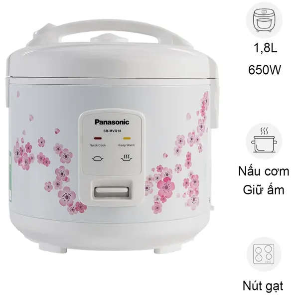 Nồi Cơm Điện Panasonic SR-MVQ18FRAX 1.8 Lít