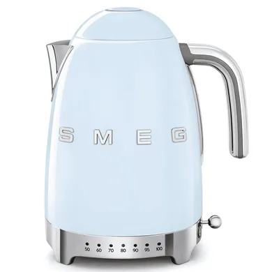 Ấm Đun Siêu Tốc Có Nhiệt Độ Smeg KLF04PBEU Màu Xanh Lam