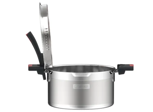 Bộ Nồi Inox Liền Khối Elmich Milano EL-8093 Size 16,18,22, Chảo 26cm 5