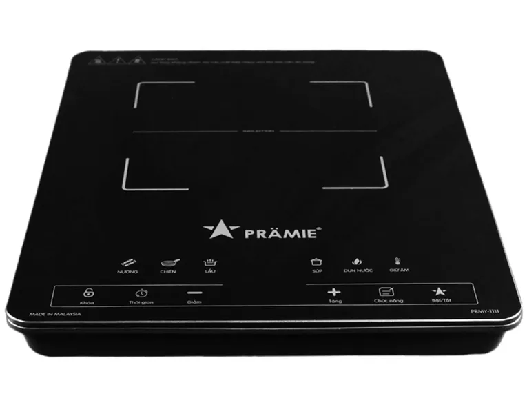 Bếp Điện Từ Đơn Pramie PRMY-1111 - Xuất Xứ Malaysia (Tặng Kèm Nồi)