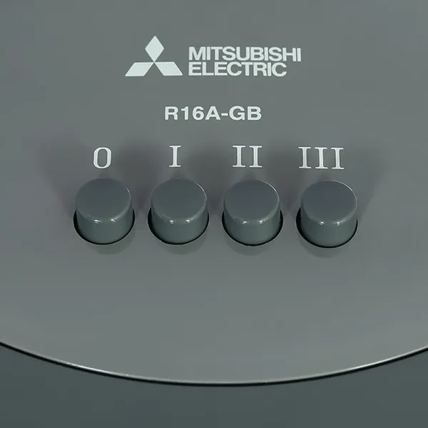 Quạt Lửng Mitsubishi R16A-GB CY-GY - Xám Đậm