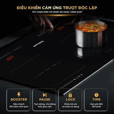 Bếp Từ Đôi BlueStone ICB-6949 5200W - Xuất Xứ Thái Lan 7