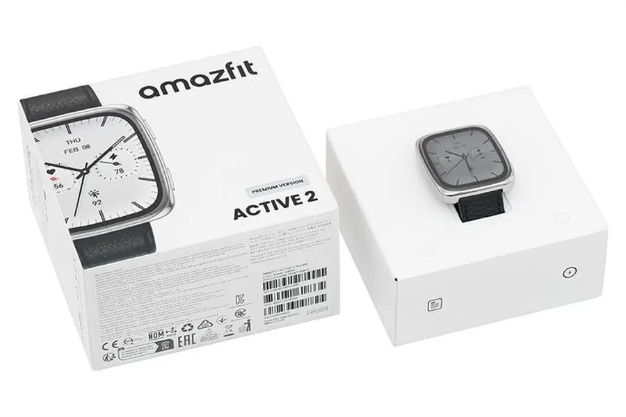 Amazfit Active 2 Square Sapphire 43.3mm Dây Da