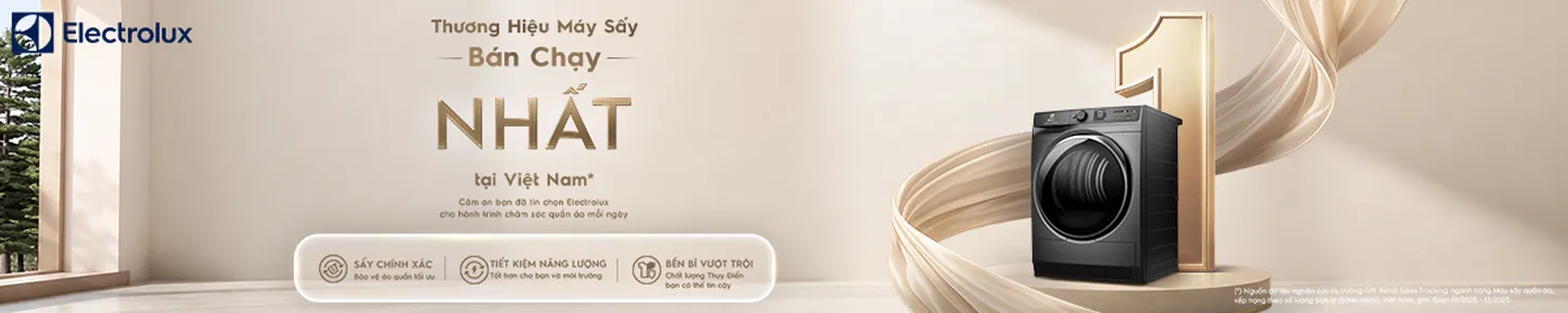 Thương hiệu máy sấy bán chạy nhất Việt Nam