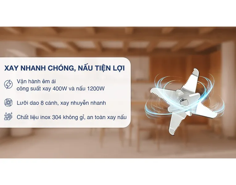 Máy Làm Sữa Hạt Đa Năng Bear BCB-E153W2