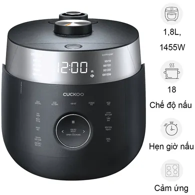 Nồi Cơm Cao Tần Áp Suất Kép Cuckoo CRP-LHTR1009F 1.8 Lít - Hàn Quốc