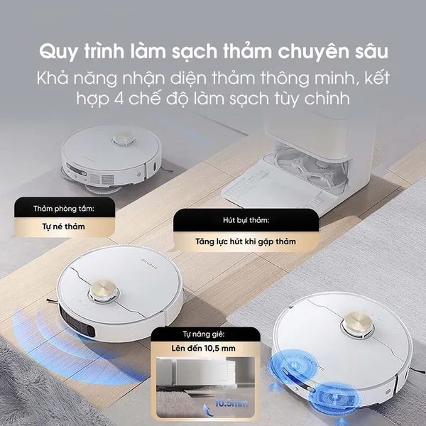 Robot Hút Bụi Lau Nhà Dreame L10s Pro Ultra Heat