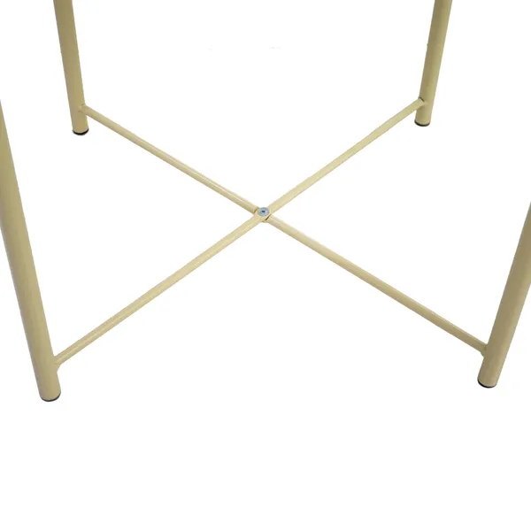Bàn Tray Kim Loại ECOMT10 Vàng