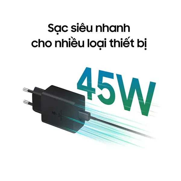 Củ Sạc Samsung Type-C 45W kèm Cáp