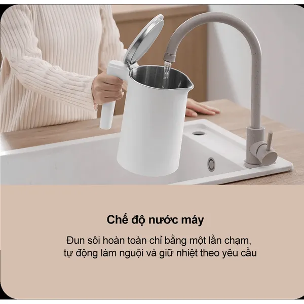 Ấm Đun Nước Xiaomi Smart Kettle 2 Pro EU (BHR9107EU) 1.7 Lít
