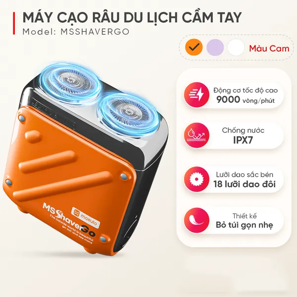Máy Cạo Râu Du Lịch Masuto MSShaverGo