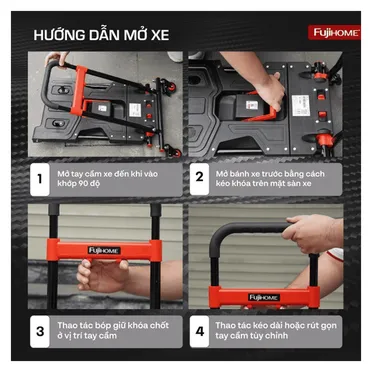 Xe Đẩy Đa Năng 2 in 1 Fujihome FTM-150 4