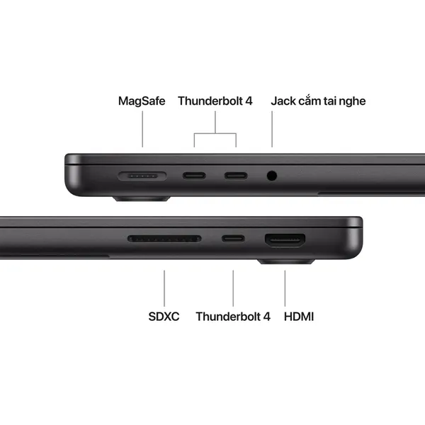 Macbook Pro 14.2 M5 512GB, Đen