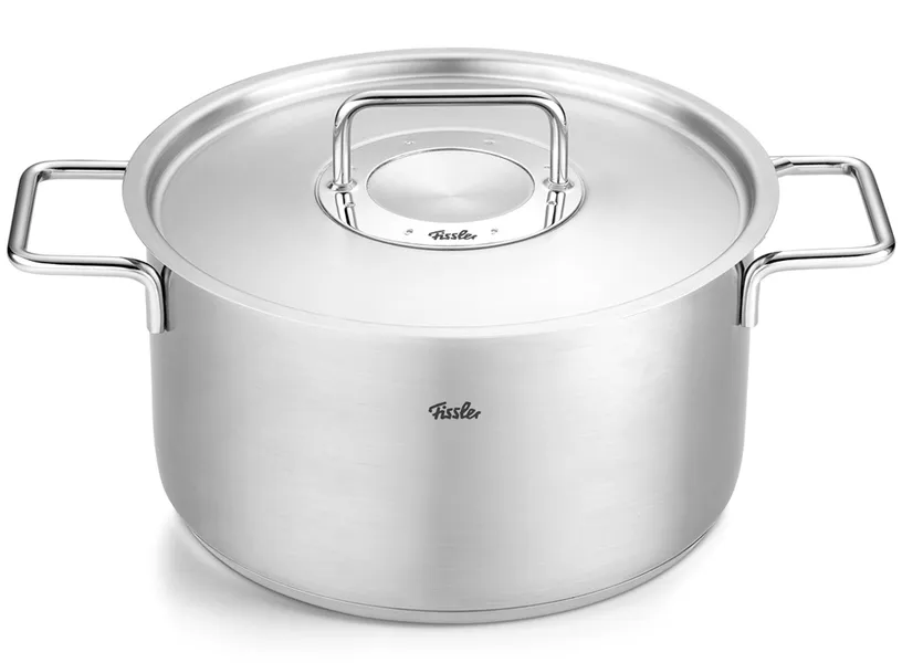 Bộ Nồi Fissler Pure 5 Món Nắp Inox Có Quánh - Nhập Khẩu Đức