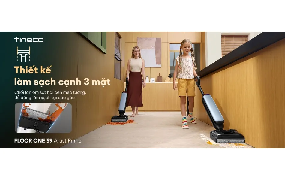 Máy Lau Sàn Hút Bụi Tineco Floor One S9 Artist Prime
