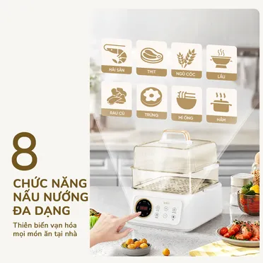 Nồi Lẩu Hấp Đa Năng Unie UE668 10 Lít 1