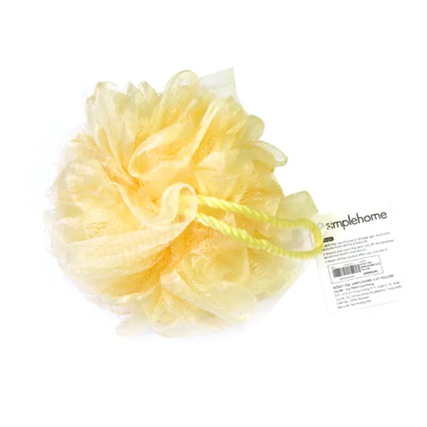 BÔNG TẮM SIMPLEHOME S-01 YELLOW