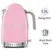 Ấm Đun Chỉnh Nhiệt Độ Smeg Hồng KLF04PKEU (535.44.046)