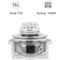 Lò nướng thủy tinh Sanaky VH-158T 15 lít