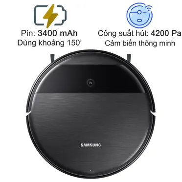 Robot Hút Bụi Samsung VR05R5050WK/SV 55W