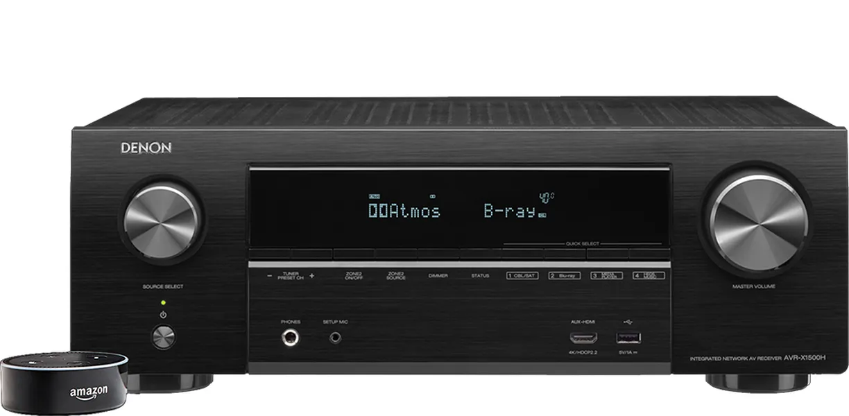 Amply Denon AVR-X1500HBKE2