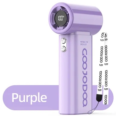 Quạt Cầm Tay GOOJODOQ GFS007 (PURPLE)
