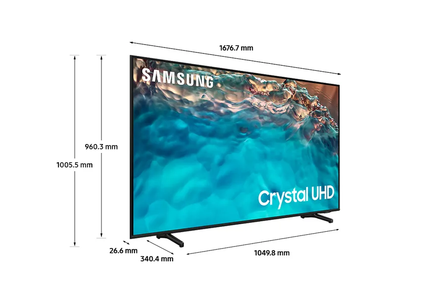 Smart Tivi Samsung 4K 75 Inch UA75BU8000