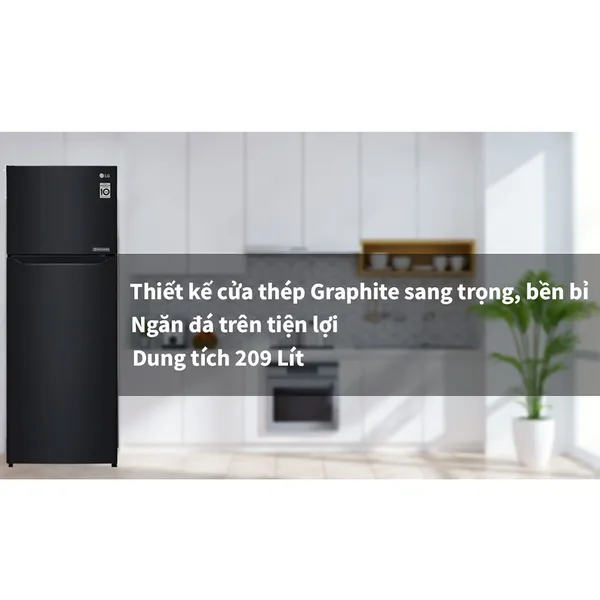 Tủ Lạnh LG Inverter 209 Lít GN-B222WB