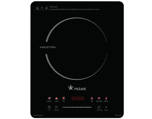 Bếp Điện Từ Đơn Pramie PRMY-1121 - Xuất Xứ Malaysia (Tặng Kèm Nồi)