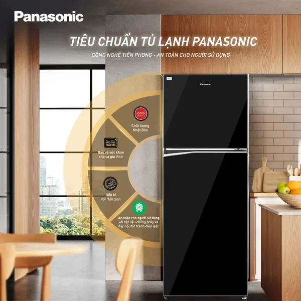 Tủ Lạnh Panasonic Inverter 306 Lít NR-TV341BPKV