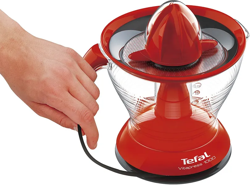 Máy vắt cam Tefal press ZP302538 - đỏ, 25W, 1L 25W