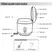 Nồi Cơm Nắp Gài Simplehome DRC-5020 1 Lít 2