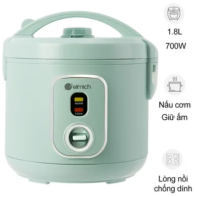 Nồi Cơm Điện Elmich RCE9357 1.8 Lít