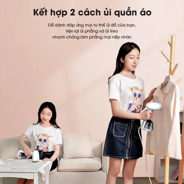 Bàn Ủi Hơi Nước Aqua AQS-SH2502R(W)-VN 1200W 2