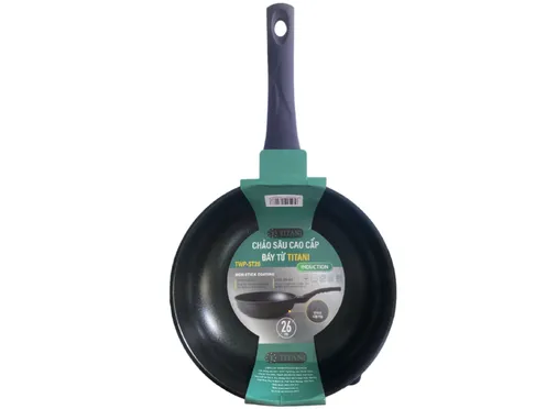Chảo Sâu Cao Cấp Đáy Từ Titani TWP-ST26 3