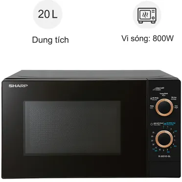 Lò Vi Sóng Sharp R-2031E-GL 20 Lít