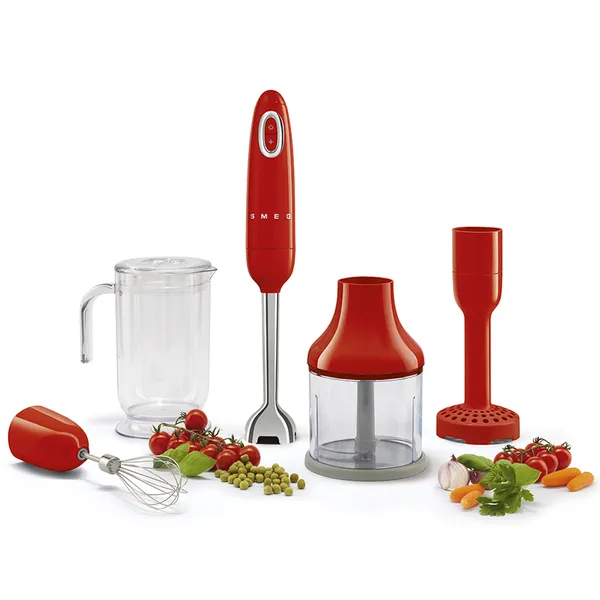 Máy xay cầm tay Smeg HBF02RDEU 700W
