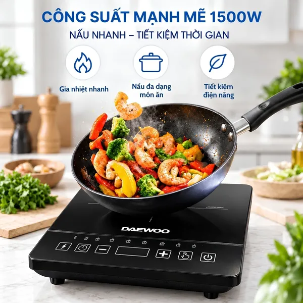 Bếp Từ Đơn Daewoo DWI-1505B