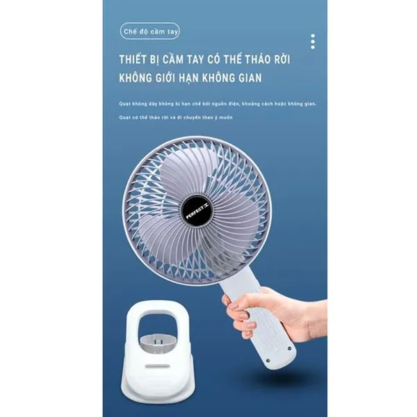 Quạt Cầm Tay Mini Perfect PF-QB2150