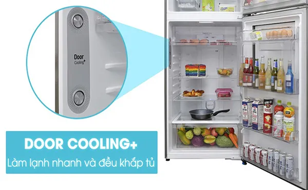 Công nghệ DoorCooling độc quyền của LG - Đánh bay nỗi lo thực phẩm mau hư hỏng