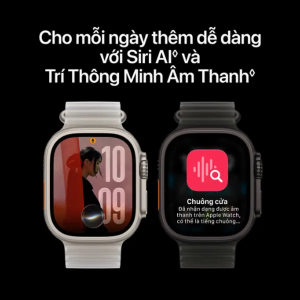Apple Watch Ultra 4 GPS + Cellular 49mm Viền Titanium Dây Milan