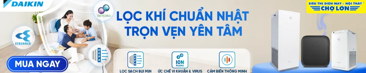 Lọc khí chuẩn Nhật - Trọn vẹn yên tâm