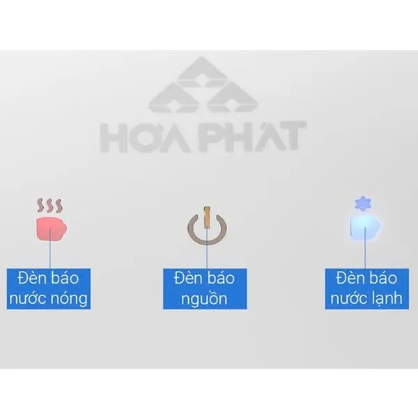 Cây Nước Nóng Lạnh Hút Bình Hòa Phát HHC383