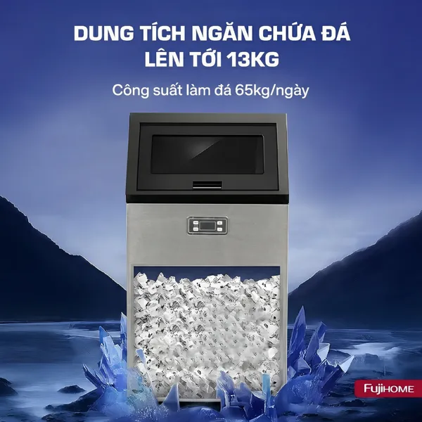 Máy Làm Đá Fujihome IM65